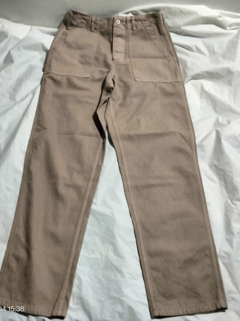 Nike Life Military Herringbone Twill Fatigue Pant Hemp HJ0645-227 Mens 30 NWT